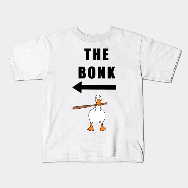 THE BONK funny matching t-shirts Kids T-Shirt by astonishingemma